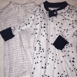 Burt’s Bees footie Pajamas